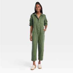 Target Army Green Jumpsuit